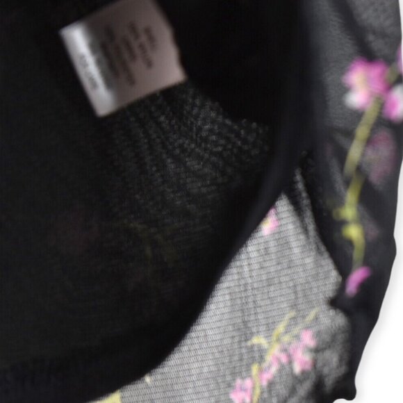 Apt 9 Blouse M Womens Floral Print Scoop Neck Sleeveless Nylon Blend Tank Boho - Picture 4 of 9